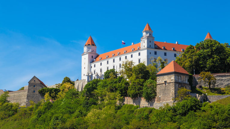 Castle in Bratislava, Slovak Republic