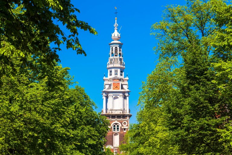 Amsterdam, the Netherlands - The Tower of the Zuiderkerk