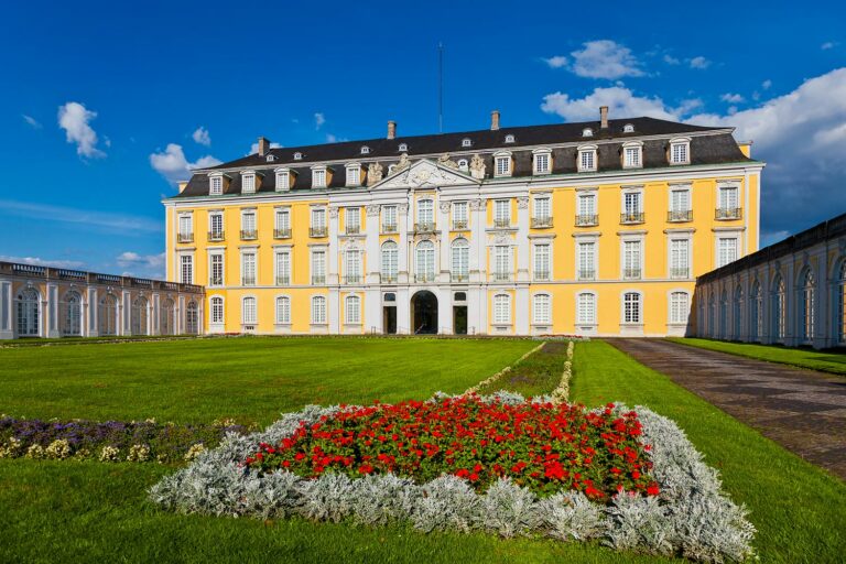 The Augustusburg Palace in Brühl near Cologne, Germany. UNESCO World Heritage Site.